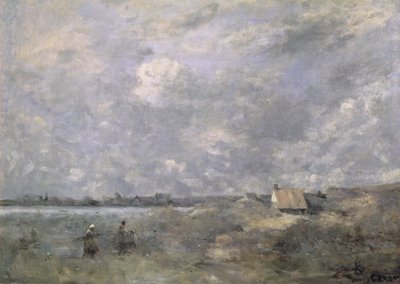 Temps orageux, Pas de Calais - Jean Baptiste Camille Corot
