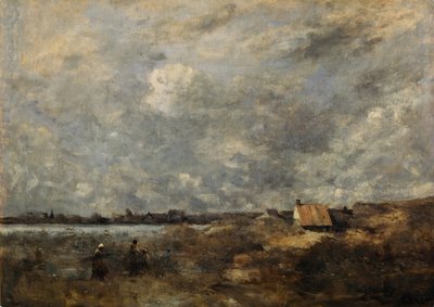 Temps orageux. Pas de Calais - Jean Baptiste Camille Corot