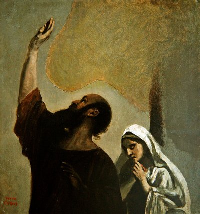 Le Baptême du Christ - Jean Baptiste Camille Corot