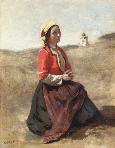 Le Breton en prière - Jean Baptiste Camille Corot