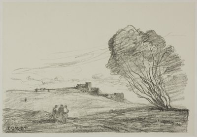 Le Fort isolé - Jean Baptiste Camille Corot