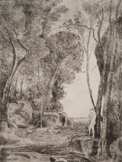 Le Petit Berger - Jean Baptiste Camille Corot