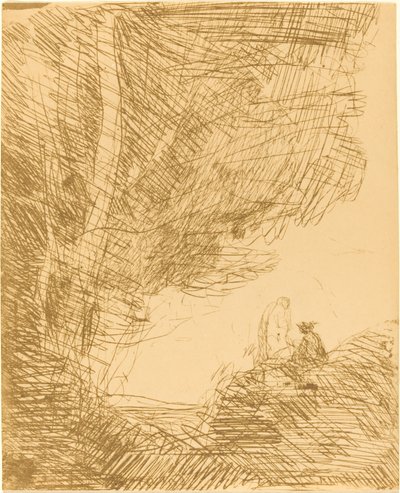 Le Poète et sa muse - Jean Baptiste Camille Corot