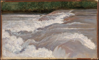 Le Velino au-dessus de la cascade de Terni - Jean Baptiste Camille Corot