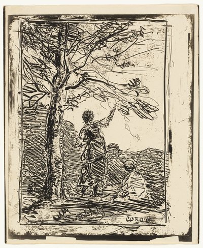 La jeune fille et la mort - Jean Baptiste Camille Corot