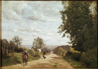 La route de Sèvres - Jean Baptiste Camille Corot