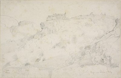 Vue de Nepi - Jean Baptiste Camille Corot