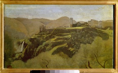 Vue des cascatelles par Tivoli - Jean Baptiste Camille Corot