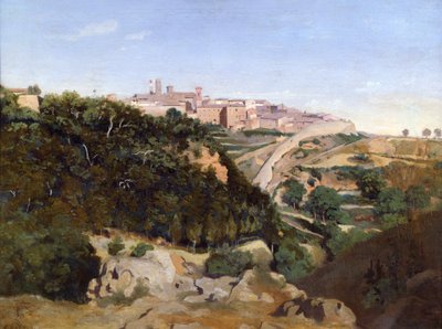 Volterra, 1834 - Jean Baptiste Camille Corot