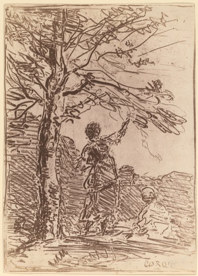 Jeune femme et la mort - Jean Baptiste Camille Corot