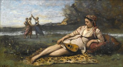 Jeunes femmes de Sparte - Jean Baptiste Camille Corot