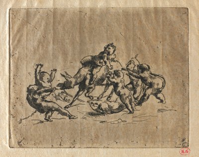 Bacchanale avec Enfants et Âne - Jean Baptiste Carpeaux
