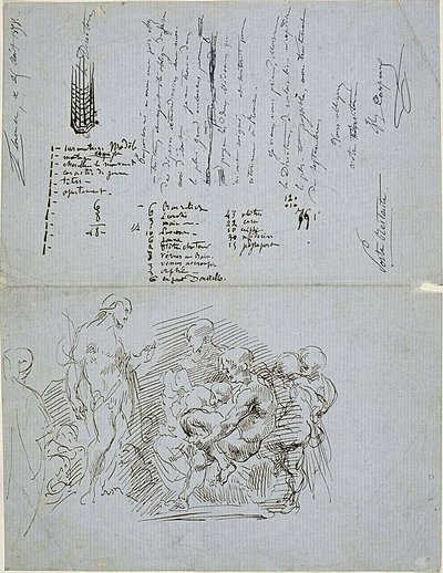 La prédication de saint Jean-Baptiste - Jean Baptiste Carpeaux