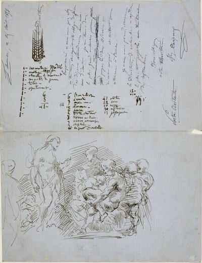 La prédication de Saint Jean-Baptiste - Jean Baptiste Carpeaux