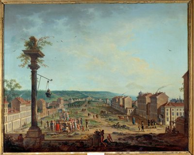 Place de Grève à Nancy - Jean Baptiste Claudot