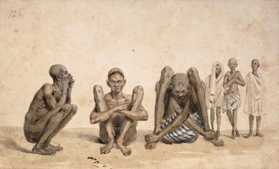 Esclaves de Rio Janeiro, c. 1825-6 - Jean Baptiste Debret