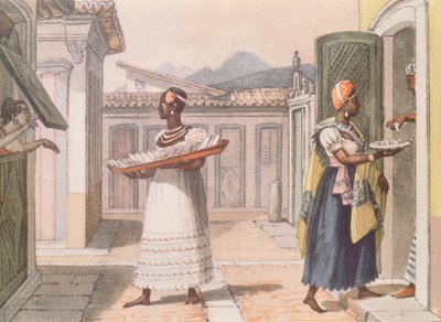 Commerçantes itinérantes à Rio de Janeiro en 1827, de 