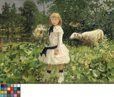Portrait de Mlle Strobbe - Jean Baptiste Degreef