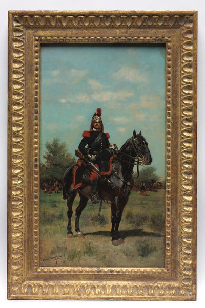 Officier de dragon monté - Jean Baptiste Edouard Detaille