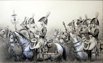 Guerres napoléoniennes, fanfare du 4e dragons - Jean Baptiste Edouard Detaille