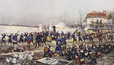 La défense de Champigny - Jean Baptiste Edouard Detaille