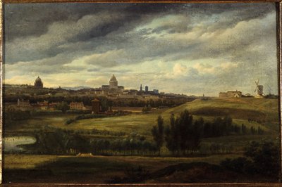 Vue de Paris, prise des hauteurs de Gentilly, en 1815 - Jean Baptiste Gabriel Langlace
