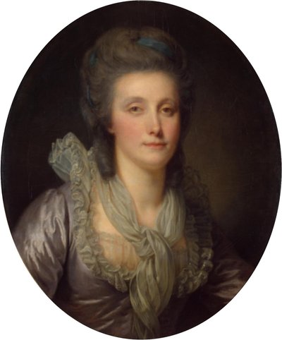 Portrait de la comtesse Ekaterina Shuvalova - Jean Baptiste Greuze