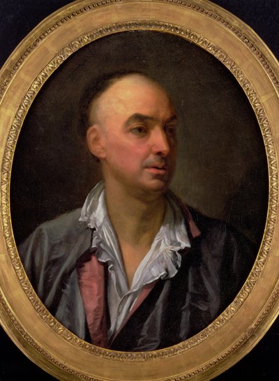Portrait de Denis Diderot - Jean Baptiste Greuze
