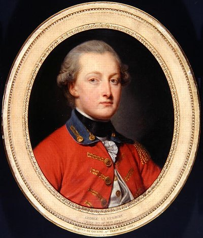 Portrait de George Augustus Herbert, vers 1780 - Jean Baptiste Greuze