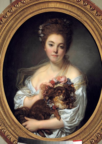 Portrait de Madame De Porcin - Jean Baptiste Greuze