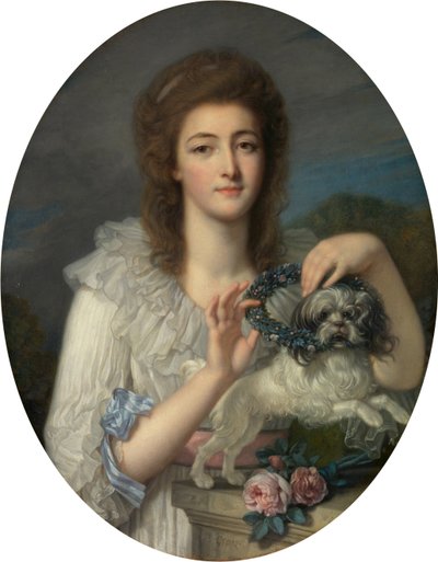 Princesse Varvara Nikolaevna Gagarina (1762-1802) - Jean Baptiste Greuze