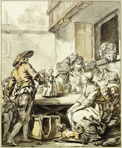 Savoyard avec une poupée dansante - Jean Baptiste Greuze
