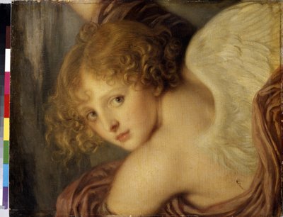 Tête de Cupidon - Jean Baptiste Greuze