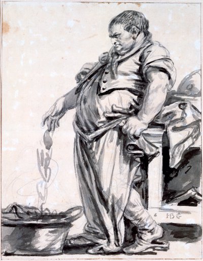 Le boucher - Jean Baptiste Greuze