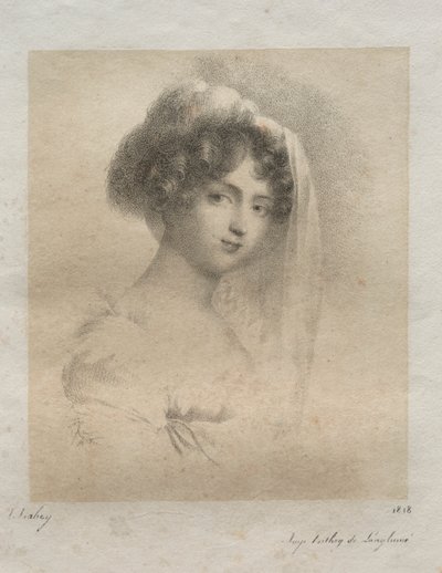 Mme Horace Vernet - Jean Baptiste Isabey
