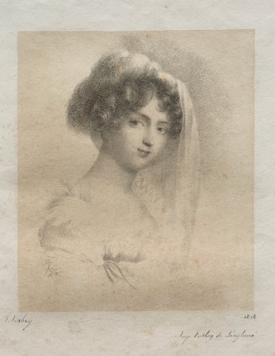 Mme. Horace Vernet - Jean Baptiste Isabey