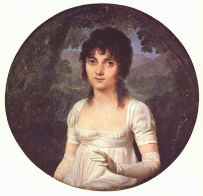 Portrait de Christine Boyer - Jean Baptiste Isabey