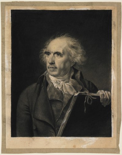 Portrait de Hubert Robert, vers 1798-99 - Jean Baptiste Isabey