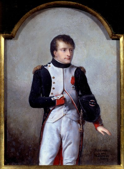 Portrait de Napoléon Bonaparte (1769-1821) premier consul en 1802 - Jean Baptiste Isabey
