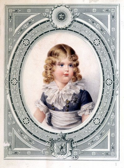 Portrait du Roi de Rome (Napoléon II), fils de l