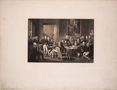 Le Congrès de Vienne, vers 1815 - Jean Baptiste Isabey