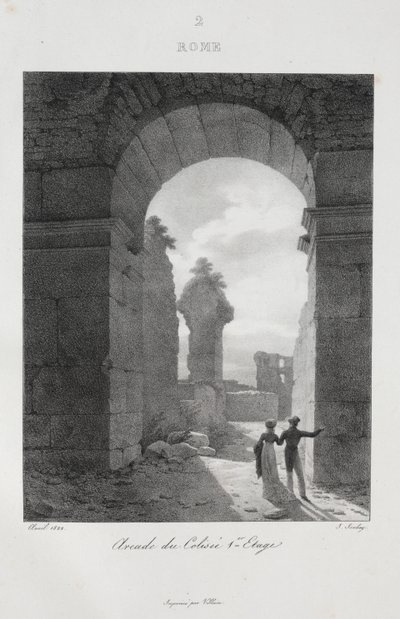 Voyage en Italie en 1822 - Jean Baptiste Isabey