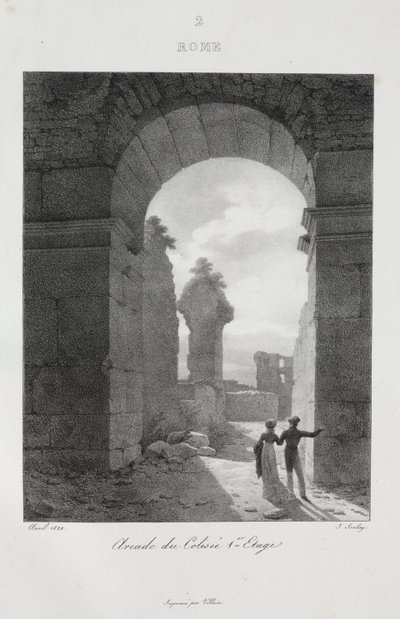 Voyage en Italie en 1822, 1833 - Jean Baptiste Isabey