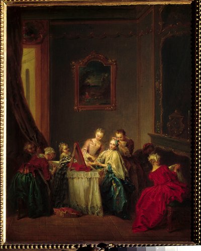 La toilette - Jean Baptiste Joseph Pater