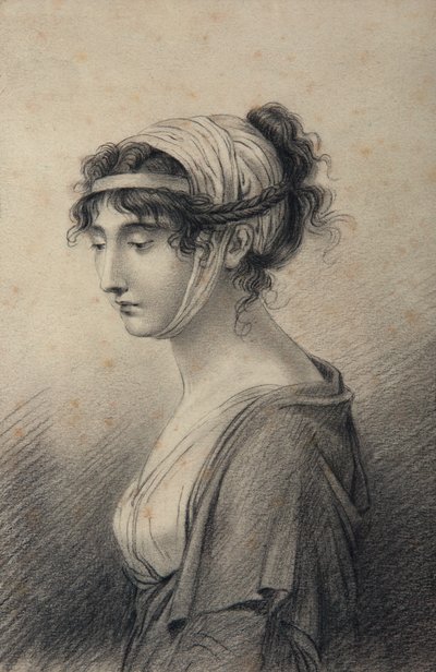 Portrait de Pauline Bonaparte, princesse Borghese - Jean Baptiste Joseph Wicar
