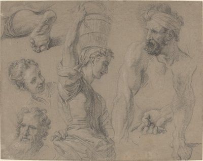 Étude pour la pêche miraculeuse (?) - Jean Baptiste Jouvenet