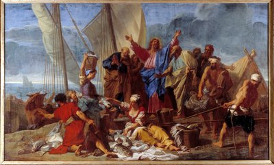 Le péché miraculeux Jésus ressuscité dit à l