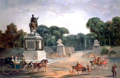 Entrée du Palais de Louis XV, 1775 - Jean Baptiste Le Prince