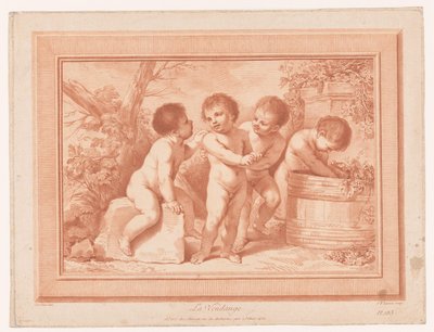 Quatre putti près d