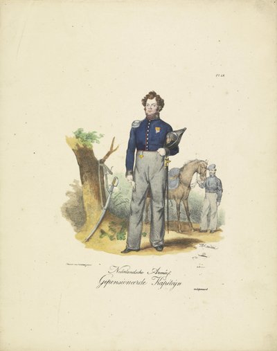 Capitaine retraité, 1820-1825 - Jean Baptiste Madou
